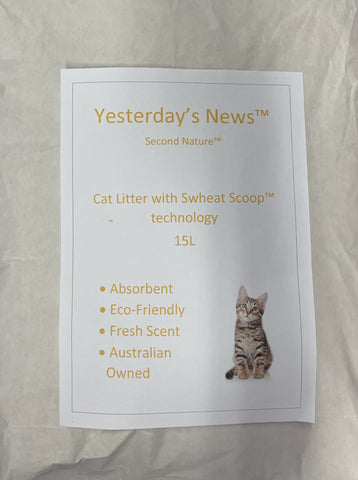 Yesterday's News™ Second Nature™ Cat Litter