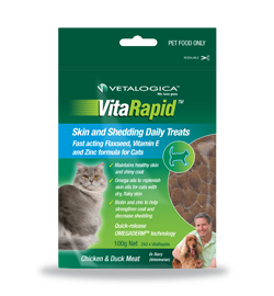 VitaRapid Skin & Shedding daily Cat Treats Pack