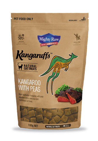 MR Kangaruffs - Kangaroo with Peas Cat Treats 100g
