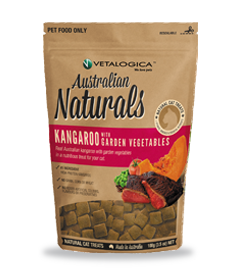 Australian Naturals - Kangaroo with Garden Vegetables Cat Treats Pack