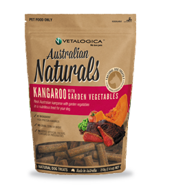 Australian Naturals - Kangaroo with Garden Vegetables Dog Treats Pack